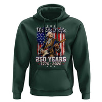 George Washington Playing Guitar 250th Anniversary USA Hoodie We The People 250 Years 1776 2026