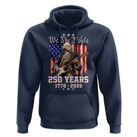 George Washington Playing Guitar 250th Anniversary USA Hoodie We The People 250 Years 1776 2026