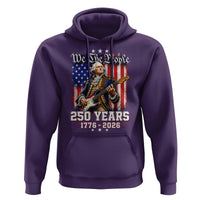 George Washington Playing Guitar 250th Anniversary USA Hoodie We The People 250 Years 1776 2026