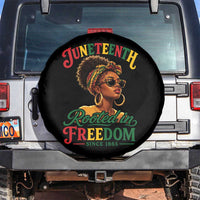 Juneteenth Rooted In Freedom Since 1865 Spare Tire Cover Black Women African American
