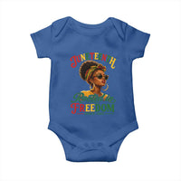 Juneteenth Rooted In Freedom Since 1865 Baby Onesie Black Women African American