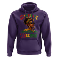 Juneteenth Rooted In Freedom Since 1865 Hoodie Black Women African American