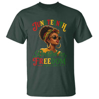 Juneteenth Rooted In Freedom Since 1865 T Shirt Black Women African American