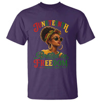 Juneteenth Rooted In Freedom Since 1865 T Shirt Black Women African American