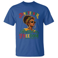 Juneteenth Rooted In Freedom Since 1865 T Shirt Black Women African American