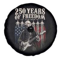 George Washington Playing Guitar 250 Years of Freedom Spare Tire Cover
