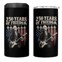 George Washington Playing Guitar 250 Years of Freedom 4 in 1 Can Cooler Tumbler