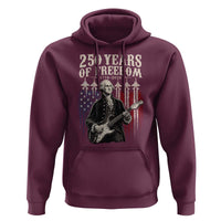 George Washington Playing Guitar 250 Years of Freedom Hoodie