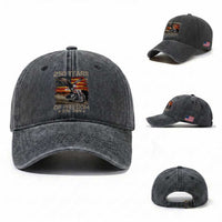 250 Years Of Freedom Patriotic Biker US Flag Motorcycle Lover Washed Cotton Baseball Cap