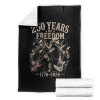 George Washington Lincoln Playing Guitar USA 250th Anniversary Throw Blanket 250 Years Of Freedom 1776 2026