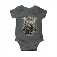 George Washington Lincoln Playing Guitar USA 250th Anniversary Baby Onesie 250 Years Of Freedom 1776 2026