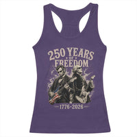 George Washington Lincoln Playing Guitar USA 250th Anniversary Racerback Tank Top 250 Years Of Freedom 1776 2026