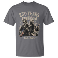 George Washington Lincoln Playing Guitar USA 250th Anniversary T Shirt 250 Years Of Freedom 1776 2026