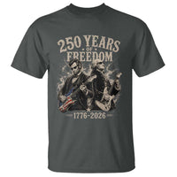 George Washington Lincoln Playing Guitar USA 250th Anniversary T Shirt 250 Years Of Freedom 1776 2026