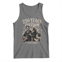 George Washington Lincoln Playing Guitar USA 250th Anniversary Tank Top 250 Years Of Freedom 1776 2026