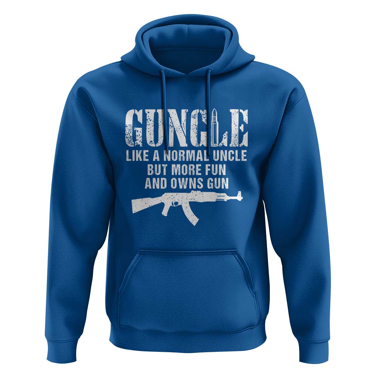 Funny Uncle Hoodie Guncle Like A Normal Uncle But More Fun - Wonder Print Shop