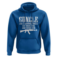 Funny Uncle Hoodie Guncle Like A Normal Uncle But More Fun - Wonder Print Shop