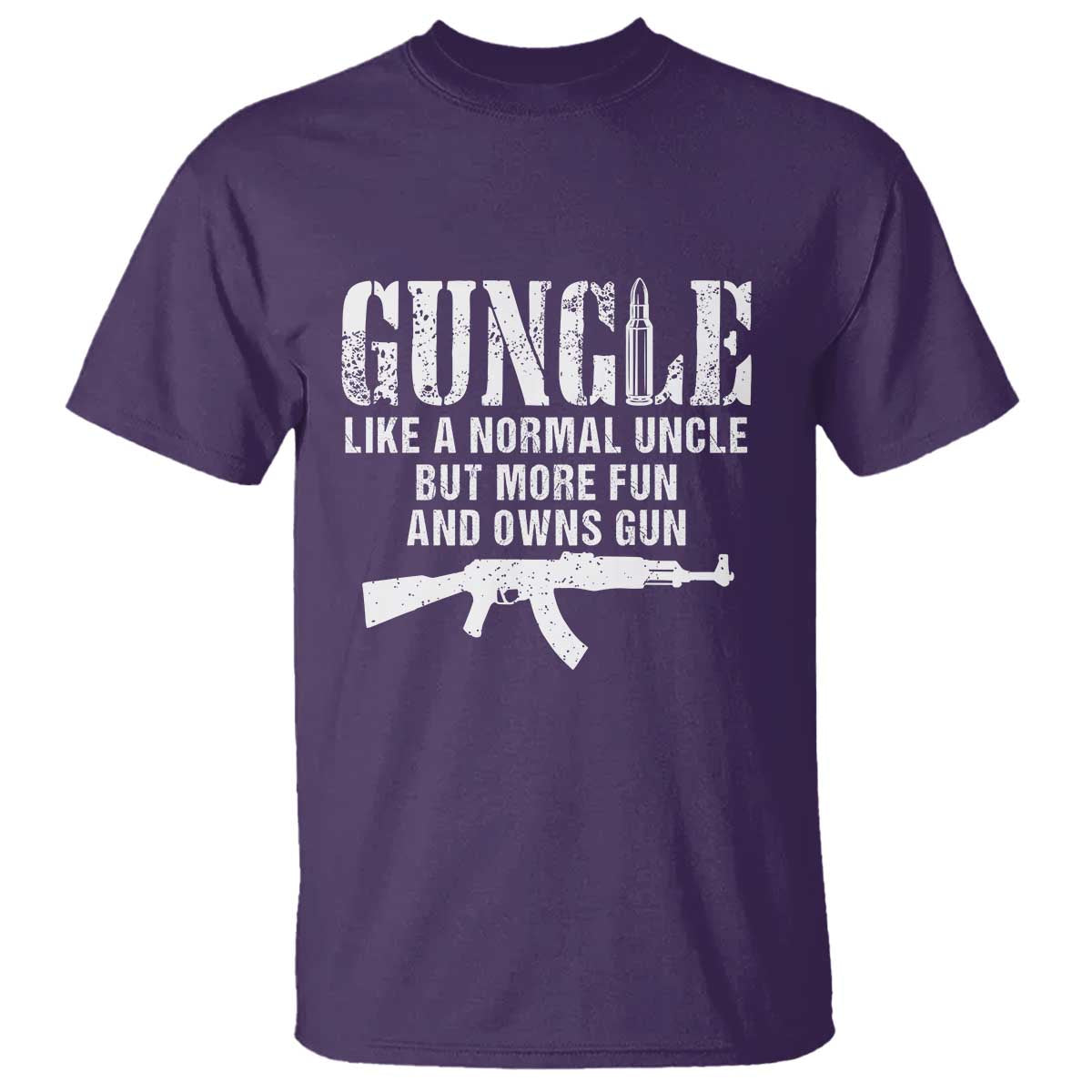 Funny Uncle T Shirt Guncle Like A Normal Uncle But More Fun - Wonder Print Shop
