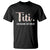 Funny Auntie T Shirt Like An Aunt But Cooler Flower - Wonder Print Shop