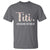 Funny Auntie T Shirt Like An Aunt But Cooler Flower - Wonder Print Shop