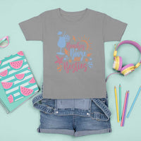 Funny Girls Trip T Shirt For Kid Beaches Booze And Besties Seashell Cocktail - Wonder Print Shop