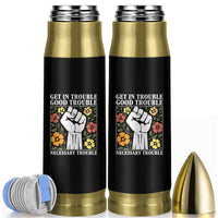 John Lewis Quote Bullet Tumbler Get In Good Necessary Trouble Civil Rights Handfist - Wonder Print Shop