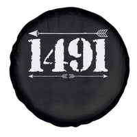 Proud Native American 1491 Indigenous People Day Spare Tire Cover - Wonder Print Shop