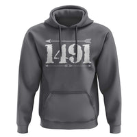 Proud Native American 1491 Indigenous People Day Hoodie - Wonder Print Shop