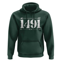 Proud Native American 1491 Indigenous People Day Hoodie - Wonder Print Shop
