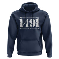 Proud Native American 1491 Indigenous People Day Hoodie - Wonder Print Shop