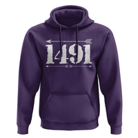 Proud Native American 1491 Indigenous People Day Hoodie - Wonder Print Shop