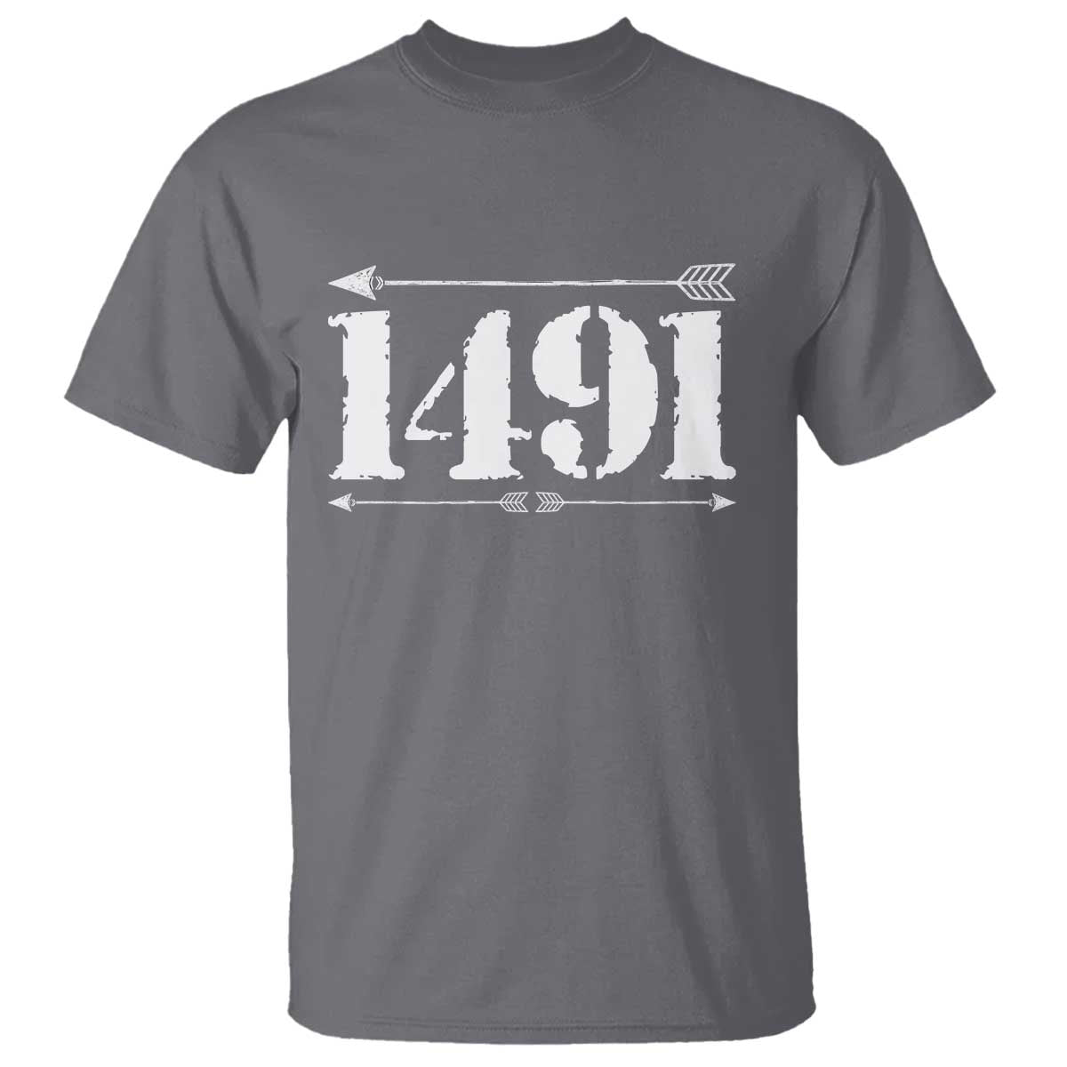 Proud Native American 1491 Indigenous People Day T Shirt - Wonder Print Shop