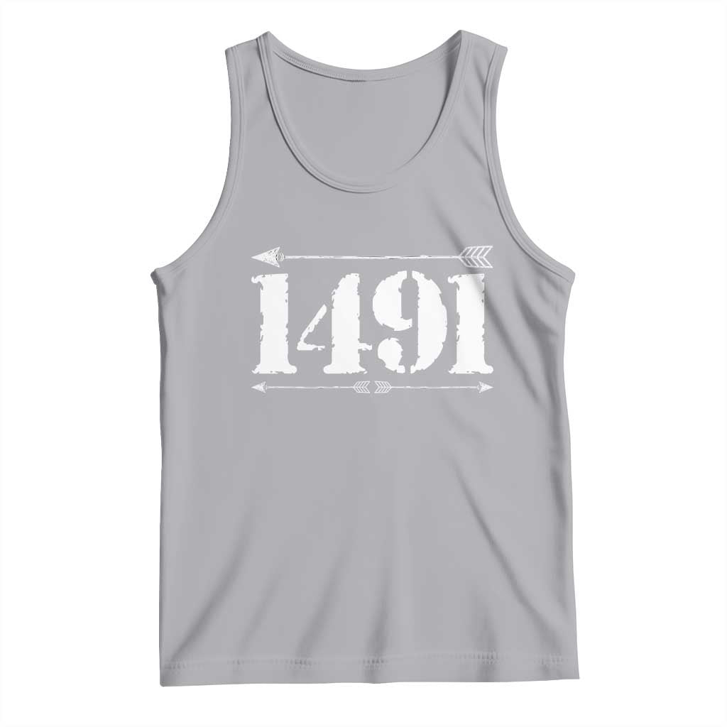 Proud Native American 1491 Indigenous People Day Tank Top - Wonder Print Shop