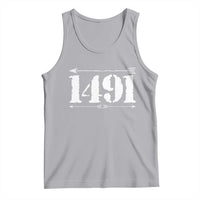 Proud Native American 1491 Indigenous People Day Tank Top - Wonder Print Shop