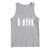 Proud Native American 1491 Indigenous People Day Tank Top - Wonder Print Shop