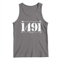 Proud Native American 1491 Indigenous People Day Tank Top - Wonder Print Shop