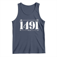 Proud Native American 1491 Indigenous People Day Tank Top - Wonder Print Shop