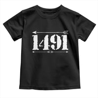 Proud Native American 1491 Indigenous People Day Toddler T Shirt - Wonder Print Shop