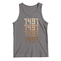Proud Native American 1491 Pre Columbus Indigenous People Day Tank Top - Wonder Print Shop