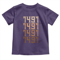 Proud Native American 1491 Pre Columbus Indigenous People Day Toddler T Shirt - Wonder Print Shop