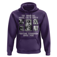 The Original Homeland Security Fighting Terrorism Since 1492 Hoodie Native American - Wonder Print Shop