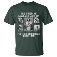 The Original Homeland Security Fighting Terrorism Since 1492 T Shirt Native American - Wonder Print Shop