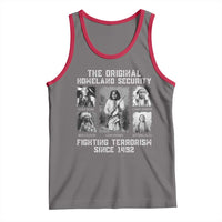 The Original Homeland Security Fighting Terrorism Since 1492 Tank Top Native American - Wonder Print Shop