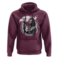 Mohawk Warrior Tribe Hoodie Native American Haudenosaunee Pride Vintage Eagle - Wonder Print Shop