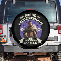 Proud Haudenosaunee Iroquois Man Spare Tire Cover Mohawk Tribe Native American - Wonder Print Shop