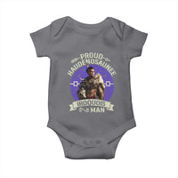 Proud Haudenosaunee Iroquois Man Baby Onesie Mohawk Tribe Native American - Wonder Print Shop