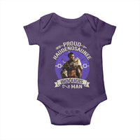 Proud Haudenosaunee Iroquois Man Baby Onesie Mohawk Tribe Native American - Wonder Print Shop