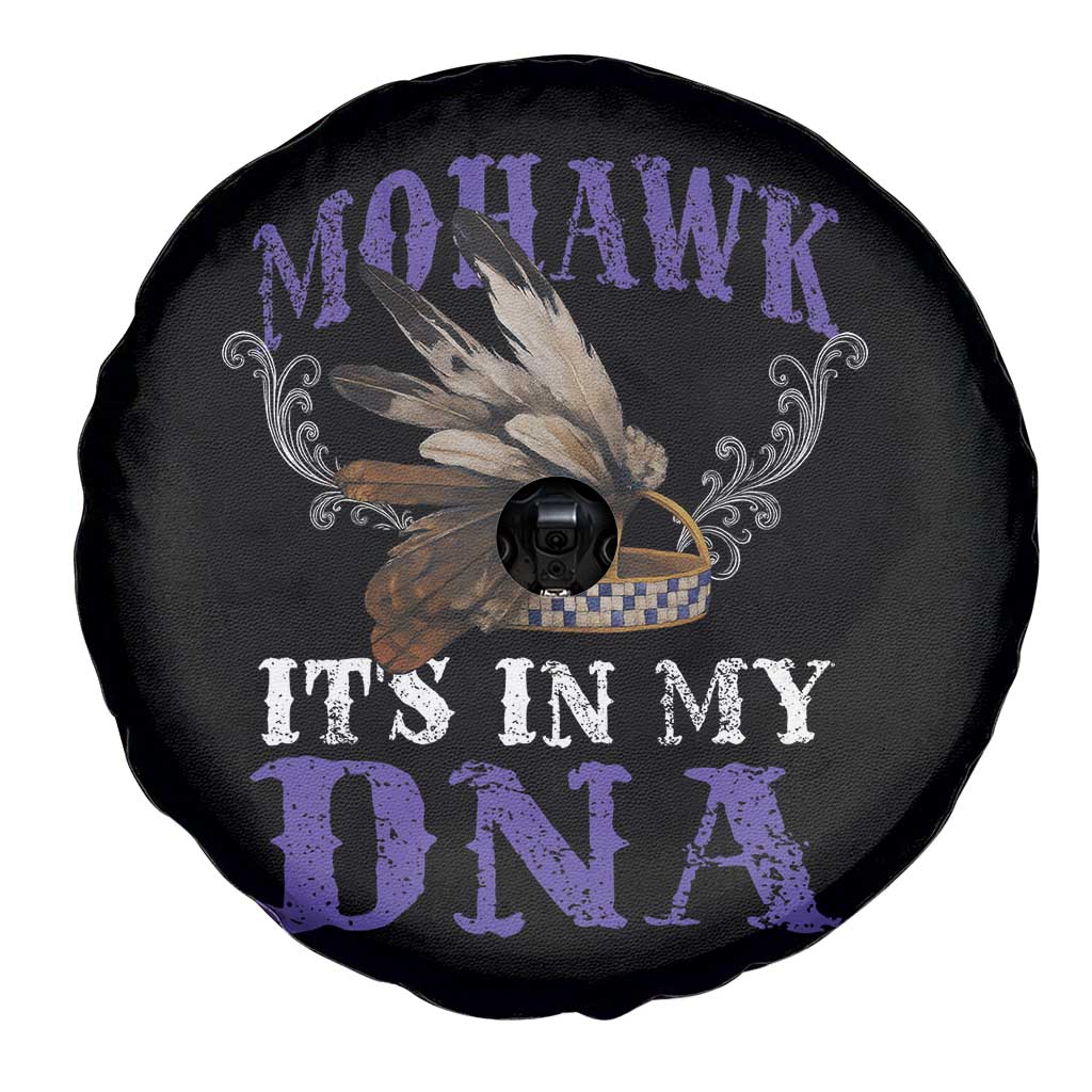 Mohawk It's In My DNA Spare Tire Cover Native American Pride Mohawk Gustoweh - Wonder Print Shop