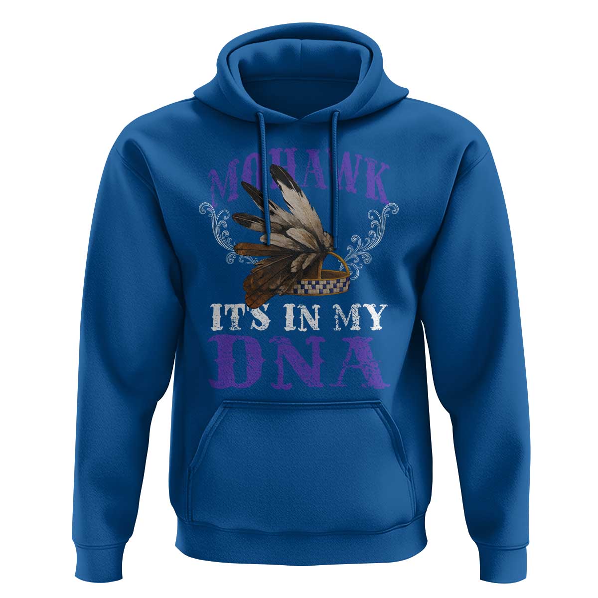 Mohawk It's In My DNA Hoodie Native American Pride Mohawk Gustoweh - Wonder Print Shop