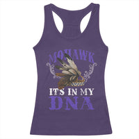 Mohawk It's In My DNA Racerback Tank Top Native American Pride Mohawk Gustoweh - Wonder Print Shop